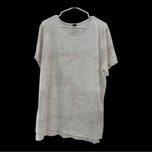 We The Free Cream Camo Short Sleeve Tee